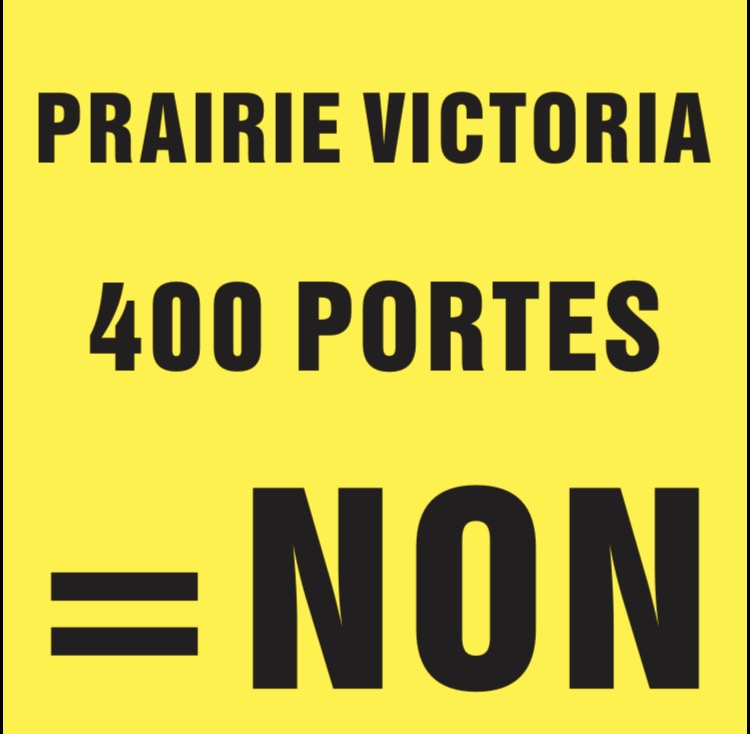 Prairie
        Victoria — 400 portes = NON